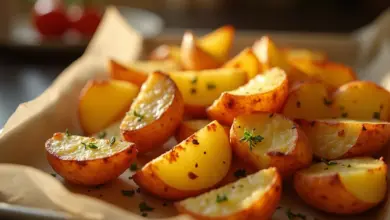 opečené brambory v troubě recept – Jednoduchý recept na křupavé opečené brambory v troubě