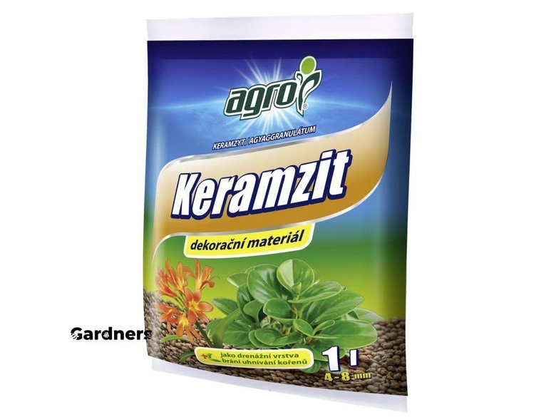 Keramzit pro květináče – dekorační materiál