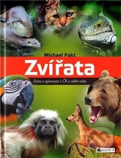 Kniha o zvířatech s fotografiemi různých druhů