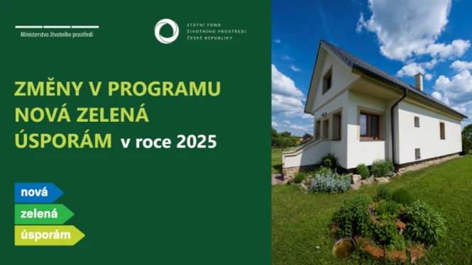 Novostavba podle programu Nová zelená úsporám