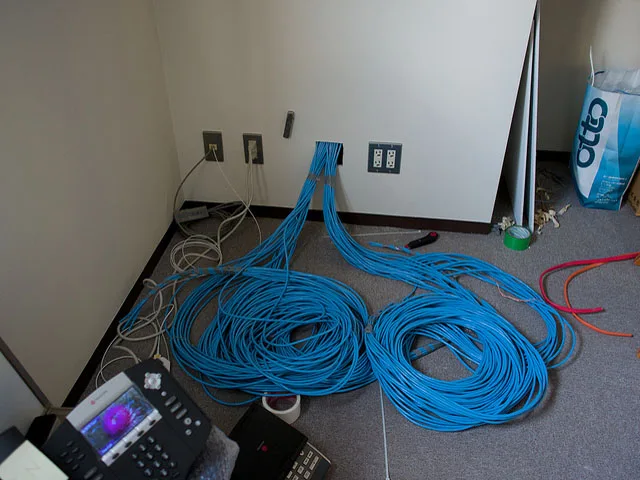 Instalace internetových kabelů do domácnosti
