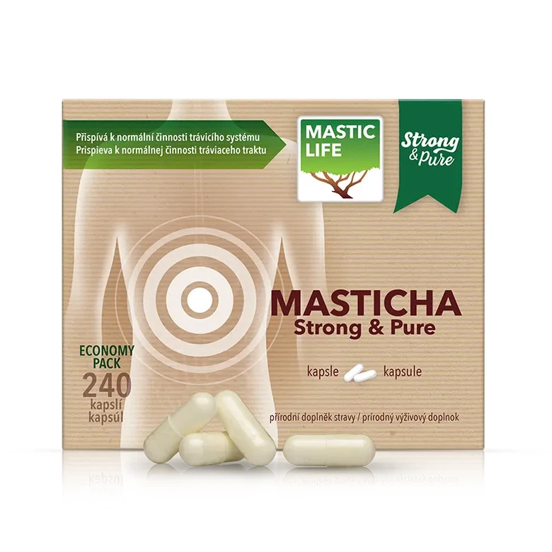 Kapsule Mastic Life pro trávicí trakt