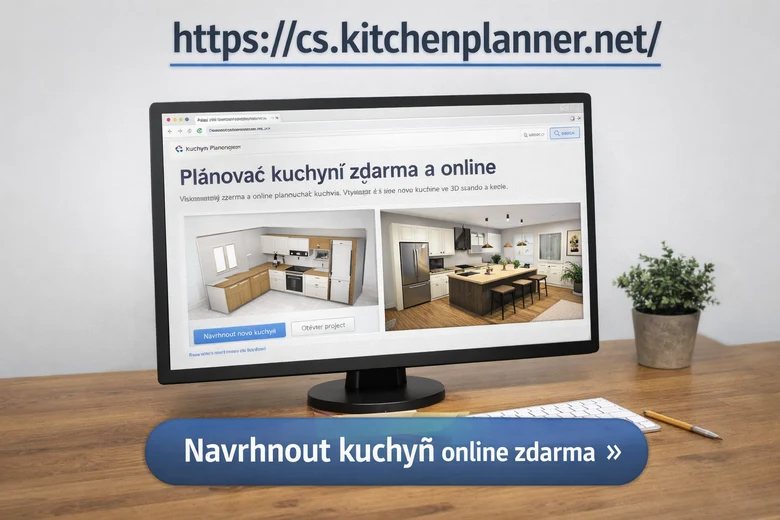 Online nástroj pro návrh kuchyně zdarma