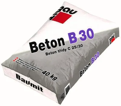 Sáček betonu B30 pro ztracené bednění