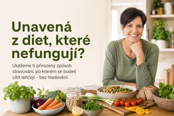 Žena s zdravou stravou a zeleninou